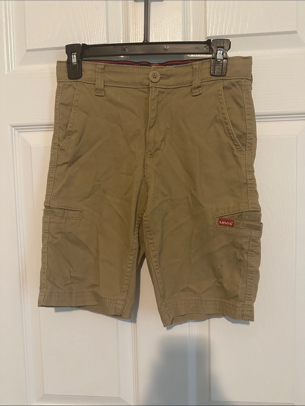 Levi's Boys Tan Cargo Shorts